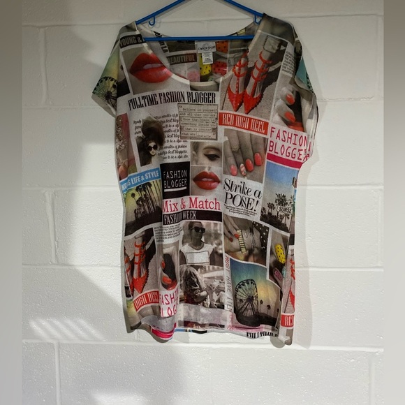 Caren Sport Tops - Vintage Womens top 2xlarge
